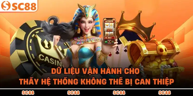 Dữ liệu vận hành cho thấy hệ thống không thể bị can thiệp
